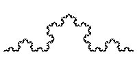 Koch curve image